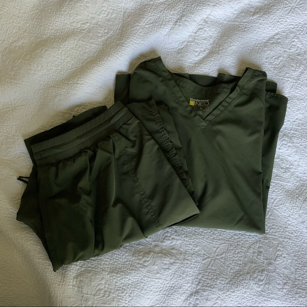 WonderWink Set ~ XL ~ Olive Green
